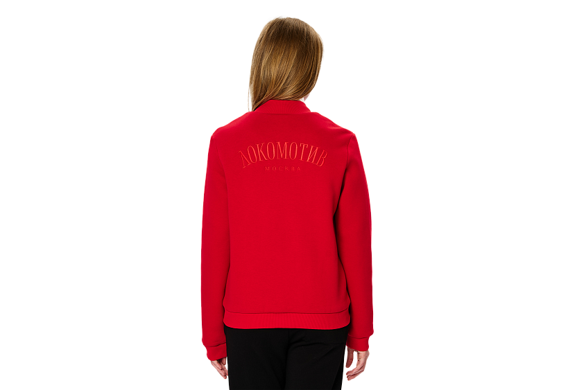 Бомбер FCLM base красный (XS)