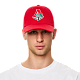 Кепка с эмблемой красная (58)