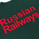 Лонгслив 2004 Зеленый с цветной эмблемой (S)