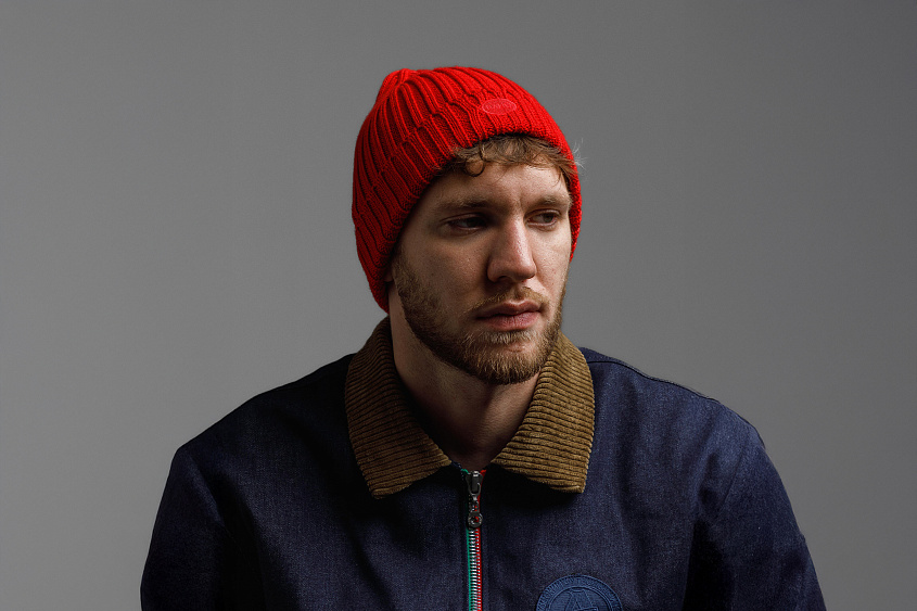 Шапка вязаная (красная) ЧРКЗВ х ПЛНБ