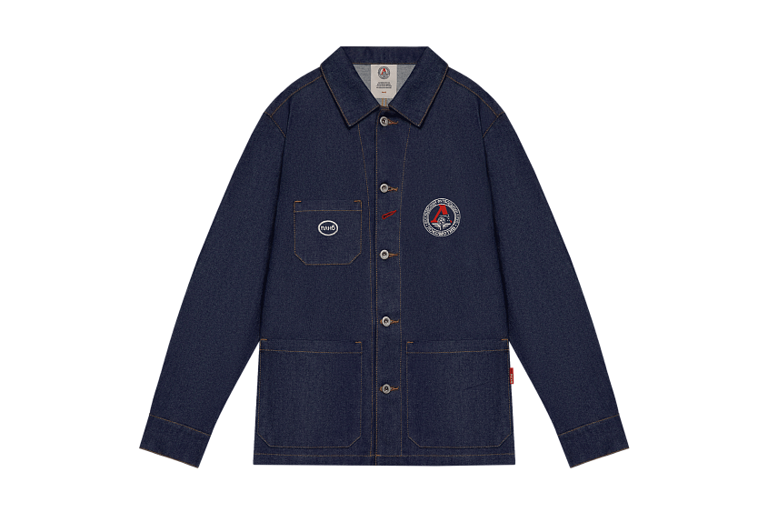 Куртка железнодорожного рабочего (тёмно-синяя) ЧРКЗВ x ПЛНБ (S)