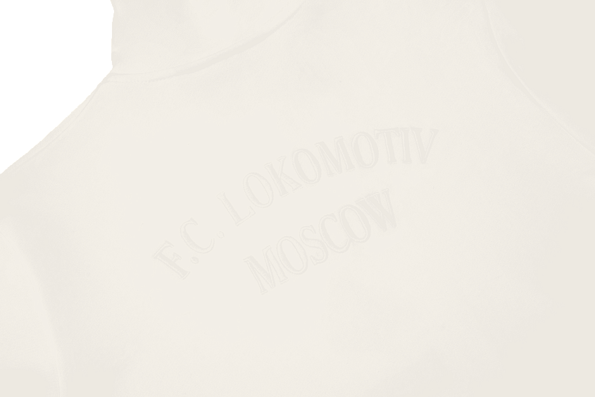 Кофта ¼ зип 2004 Белый с цветной эмблемой (XS)