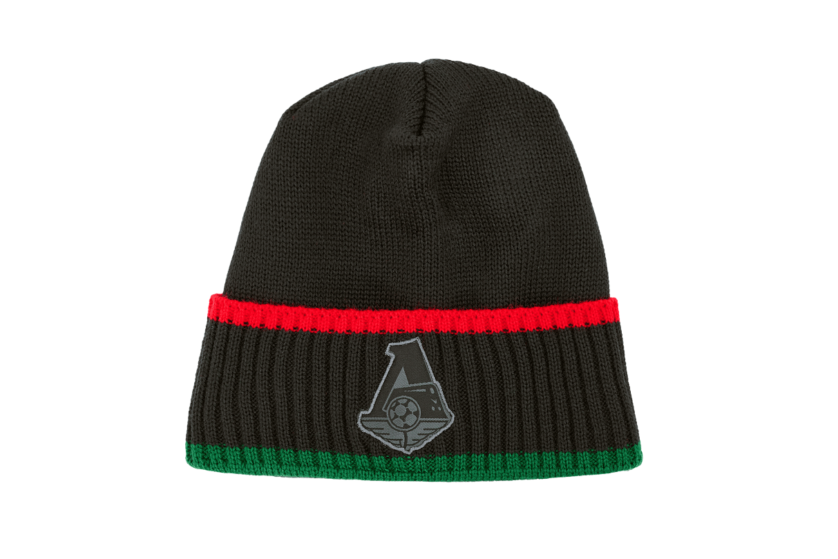 Шапка с эмблемой (чёрная)