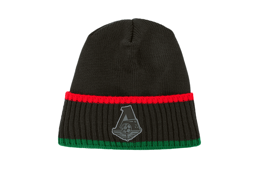 Шапка с эмблемой (чёрная)