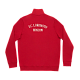 Кофта ¼ зип 2004 Красный с цветной эмблемой (XS)