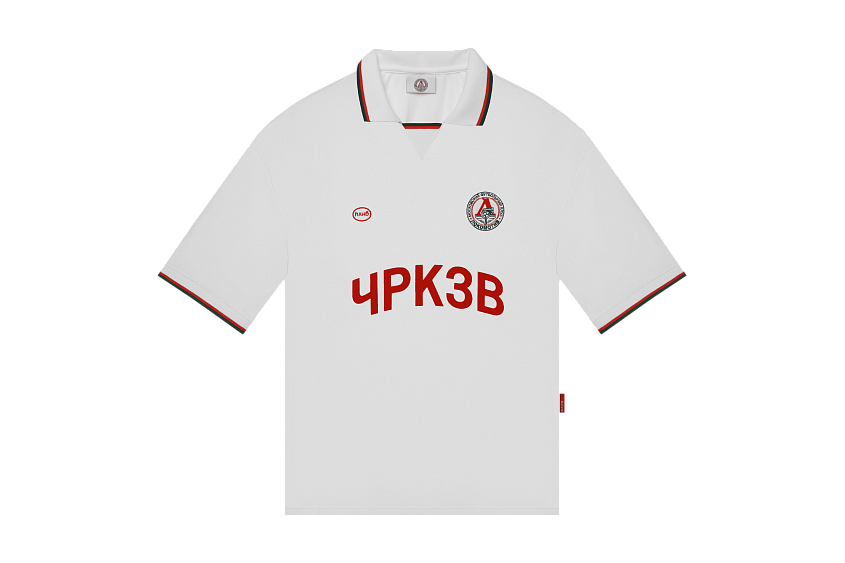 Рубашка -поло (слоновая кость) ЧРКЗВ x ПЛНБ (S)