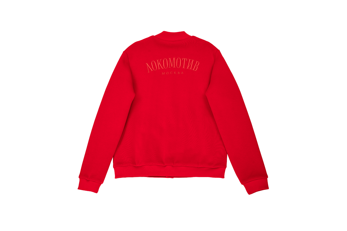 Бомбер FCLM base красный (XS)