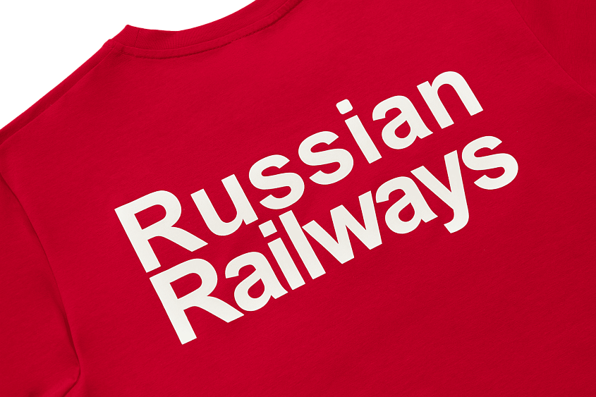 Лонгслив 2004 Красный с цветной эмблемой (M)