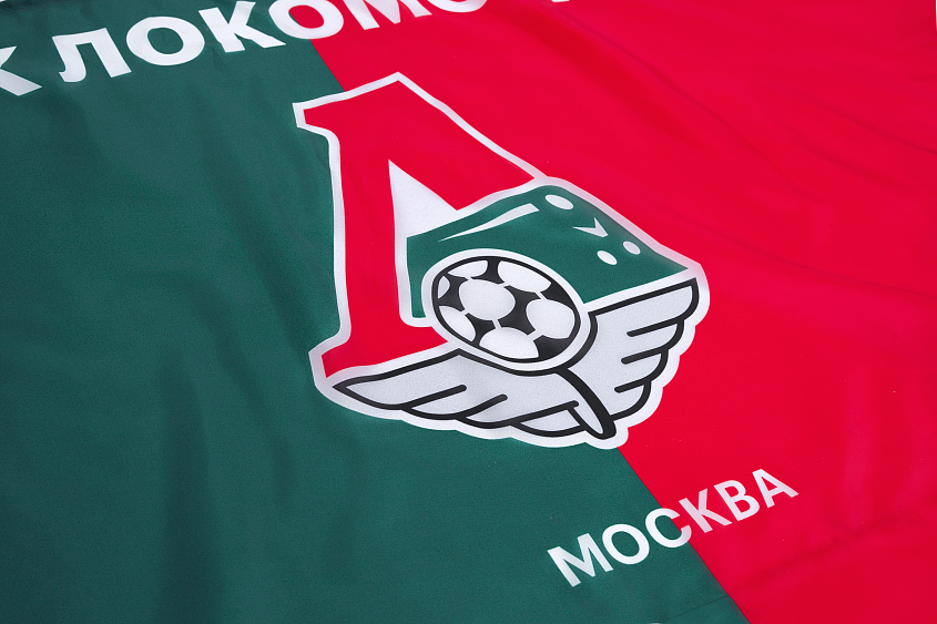 Флаг, полиэфирный шелк (90х135 см.)(ФК крано-зеленый)