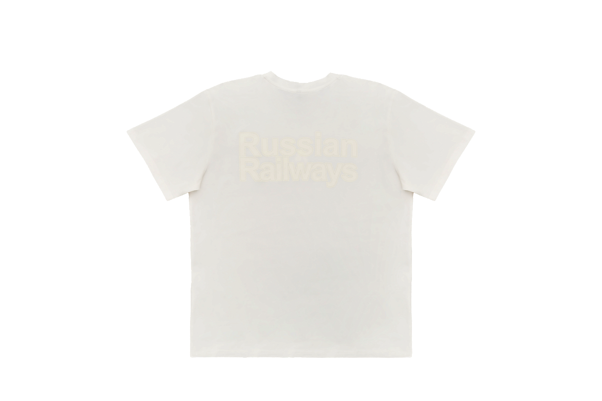 Футболка 2004 Белая монохром (L)