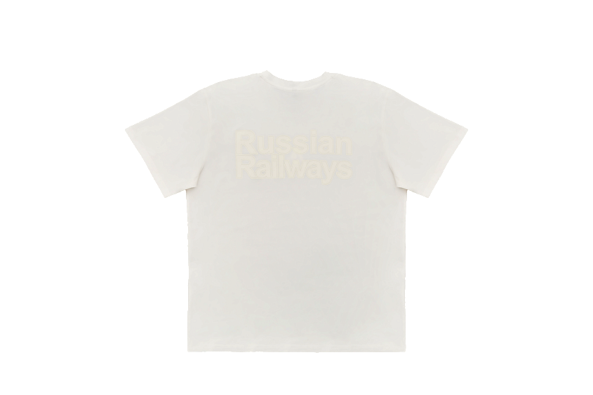 Футболка 2004 Белая монохром (L)