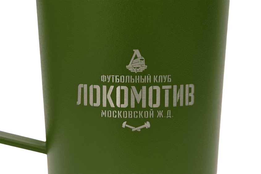 Кружка стальная для болельщика 