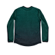 Футболка игровая, длинный рукав (зеленая,100% полиэстер) (6XS)