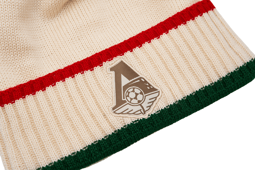 Шапка с эмблемой «Второй комплект» (молочная)